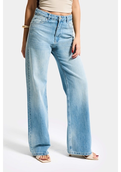 Itsbasic Kadın Kot Rengi 4s6-32 Straight Fit Yüksek Bel Denim Jean Itsbasic Kadın Kot Rengi 4s6-32 Straight Fit Yüksek Bel Denim Jean