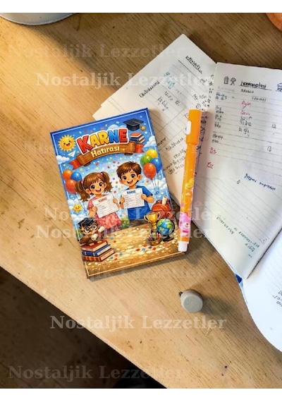 Karne Hediyesi 5 Set Ayıcık Desenli Görünmez Kalem Ve Tebrik Kartı