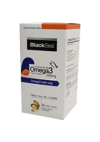 Black Sea Omega 3 Balik Yağı 1000 MG 60 Kapsul