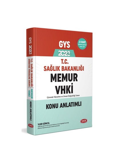 Sağlık Bakanlığı Memur VHKİ Konu Anlatımlı