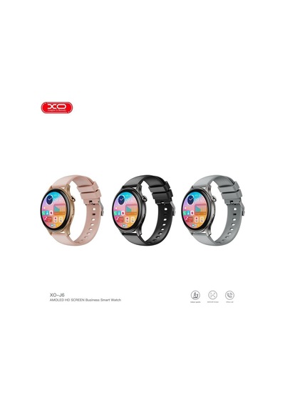 Xo J6 Yuvarlak Slim Kasa Akıllı Saat (İthalatçı Garantili)