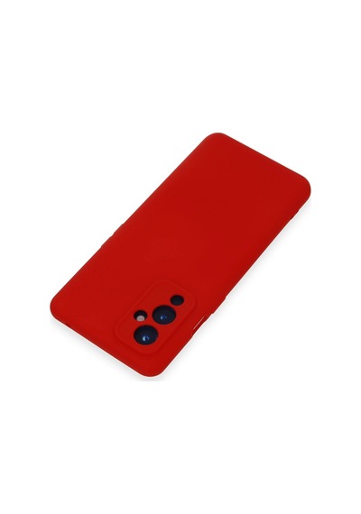 Cosmotex Newface One Plus 9 Kılıf Nano İçi Kadife Silikon - Kırmızı