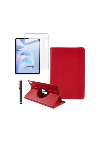 Huawei Matepad 11.5 2025 11.5 İnç Uyumlu Modeliyle 360 Dönerli Tablet Kılıfı 3lü Set Arka Kapak