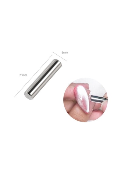 Kedi Gözü Oje Magneti Oje Mıknatıs 5x25mm Neodyum Mıknatıs - 1 Adet