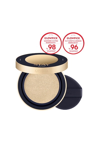 Missha Uzun Süre Kalıcı Yüksek Kapatıcılık Sağlayan Cushion SPF40++ 23 Sand 15 G