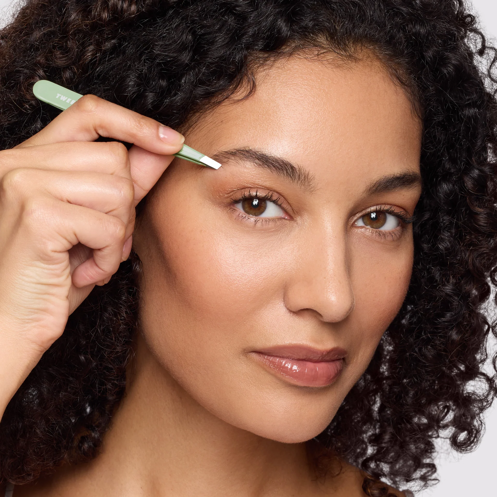 Tweezerman Slant Tweezer Pistachio - Fıstık Yeşil Cımbız