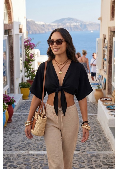 Lela Bayan Bolero 5866354 Siyah