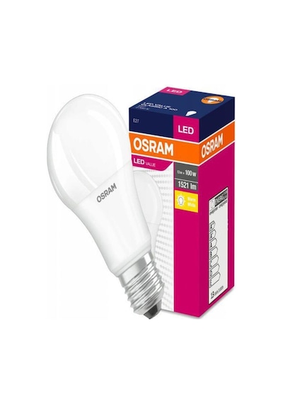 Osram 13W(100W) E27 Led Ampul 2700K Sarı
