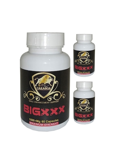 Caraboa Xxxlcapsules For Men 3 Adet 60 Pcs Erkekler Için Büyütücükapsüller 60 Lı