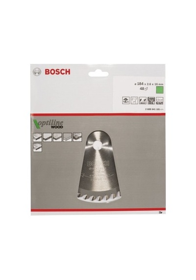 184 16 Mm Ahşap İçin Daire Testere Bıçağı, 48 Diş