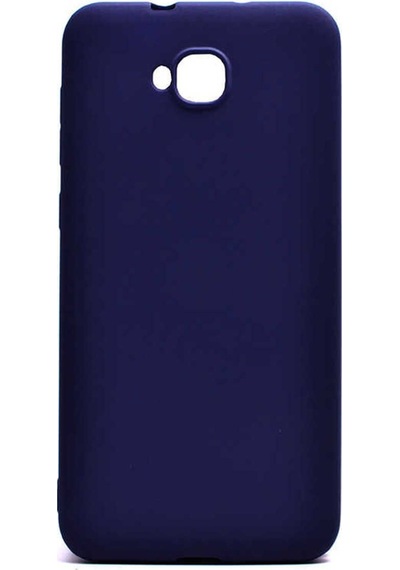 Asus Zenfone 4 Selfie Zd553kl Kılıf Zore Premier Silikon Kapak Lacivert