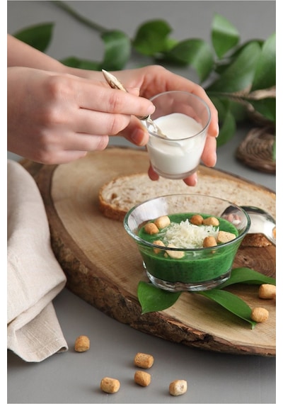 Lav Truva Cam Çorba Kasesi 6'lı Küçük Boy 310 ml (Salata/Tatlı/Kahvaltı/Çerez Kasesi)