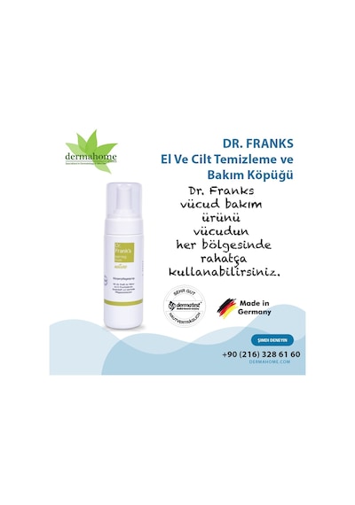 Dr. Franks Vücut Bakım Köpüğü 150 ML