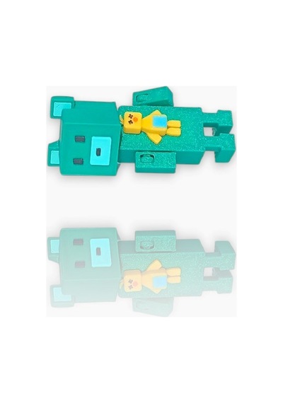 Super Adventure Bears - Ayı , Baaren Ve Şika Kaliteli Loy3d 9 Cm Yeşil