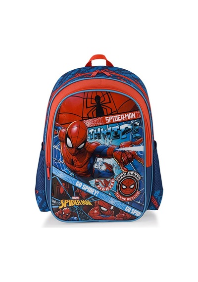 Spıderman İlkokul Çantası Hawk Go Spıdey W2 Çok Renkli
