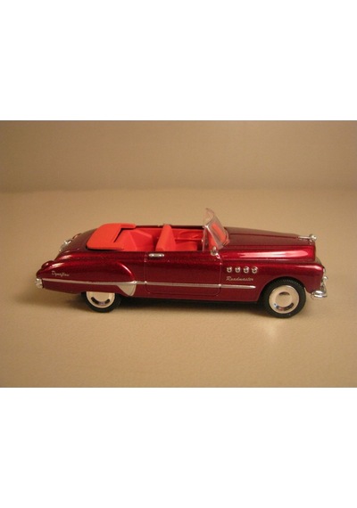 1:43 Ölçekli Lisanslı Metal Retro Amerikan Arabaları - 1949 Buick Roadmaster - 10 Cm