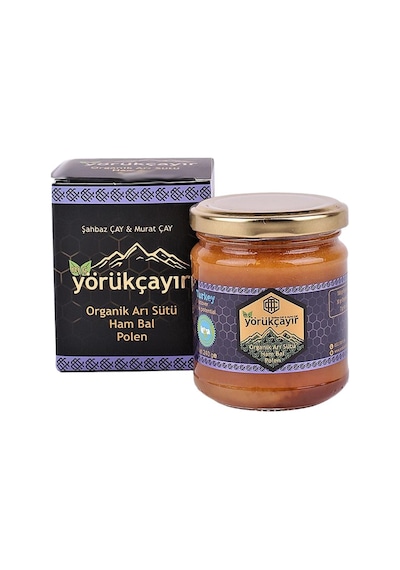 Yörükçayır Organik Arı Sütü Ham Bal Polen 240 G