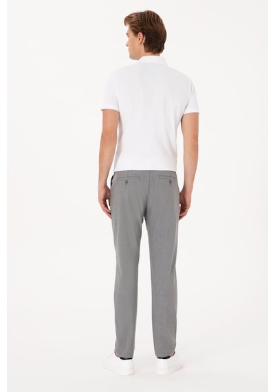 U.s. Polo Assn. Erkek Gri Pantolon Kanvas-chino 50311987-vr024 Grı