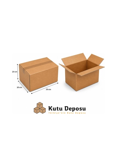 20x30x20 Cm Karton Kutu 10 Adet