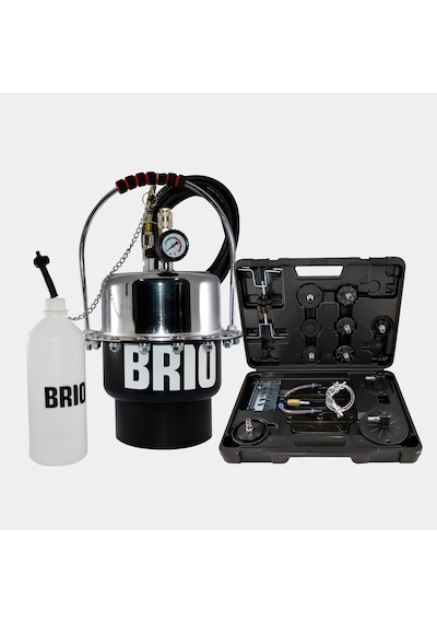 Brio Fren Hava Alma Makinası Universal Adaptör Setli Komple