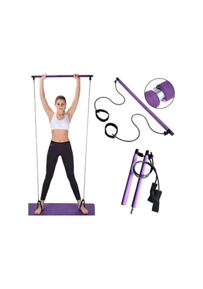 Pilates Ve Kondisyon Egzersiz Çubuğu, Çok Fonksiyonlu, Ev Kullanımı İçin