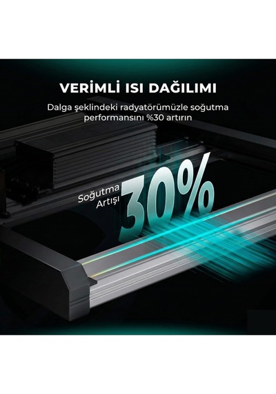 Mars Hydro Fc4800 Evo 480w Led Bitki Yetiştirme Lambası-1657 Gri