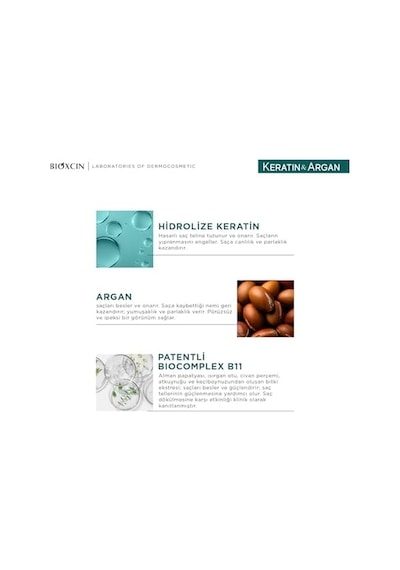 Keratin & Argan Onarıcı Sıvı Saç Bakım Kremi 200 Ml - Yıpranmış Ve Hassas Saçlar