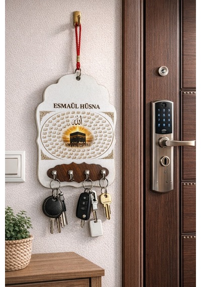 Ahşap Anahtarlık Ve Duvar Süsü Dua Temalı 17 X 23 74333464