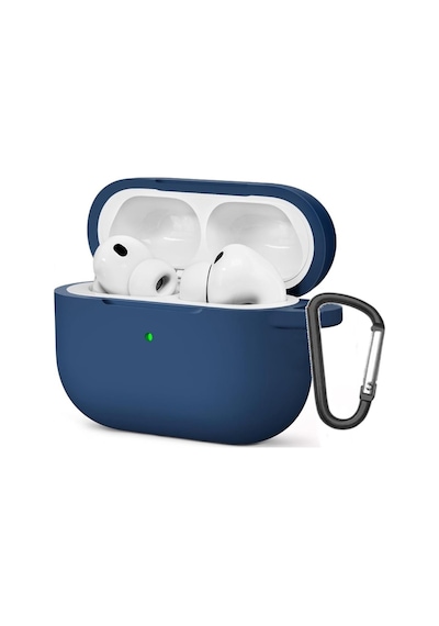Adige Apple Uyumlu AirPods Pro 3 Kulaklık Kılıf Silikon Soft Lacivert Lacivert