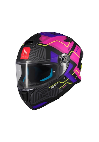 Mt Helmets Mt Helmets Targo S C8 Brık Kask Mat Pembe