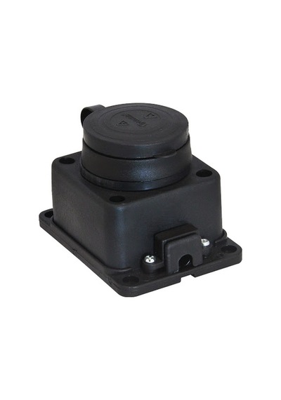 Tp Electric 3x16A - Trifaze Kauçuk Duvar Prizi 3P