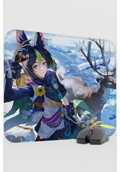Tighnari Genshin Impact Anime Gacha V1 - 48x40 Xl Gaming Mouse Pad Fare Altlığı