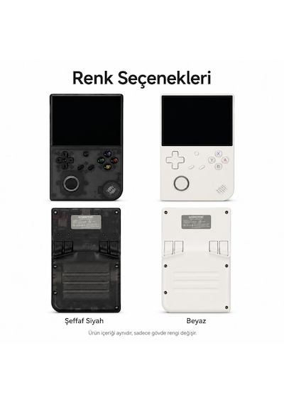 Rg 40xxv Taşınabilir El Oyun Konsolu, 4.0 İnç Ips Ekran, Retro Game Boy Psp Oyun Konsolu