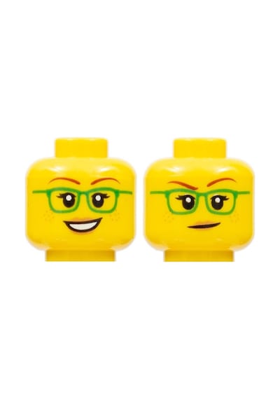 Minifigür Parçaları: Kafa: 3626pb2377
