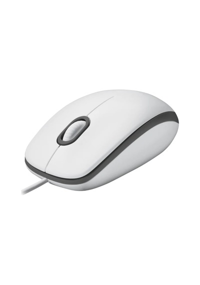 Logıtech 910-006764, M100 Beyaz, Usb Kablolu, 1000dpi, Optik, 3 Tuşlu, Mouse