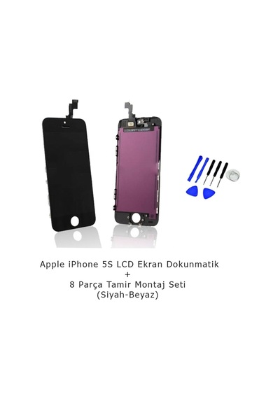 Apple Uyumlu iPhone 5S Lcd Ekran Dokunmatik (290730231)