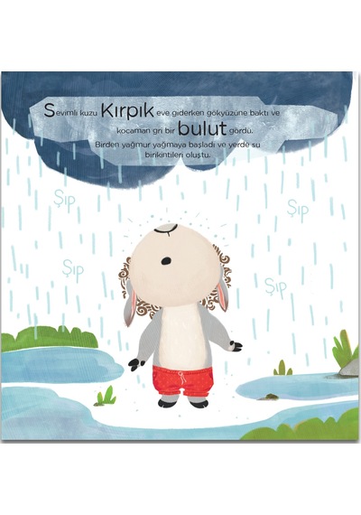 Sevimli Kuzu Kırpık 2 li Seri (Banyo Zamanı-Tuvalet Eğitimi)