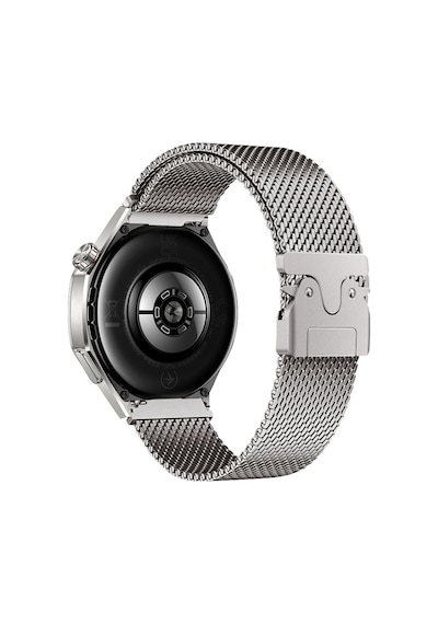 Kilifone - Xiaomi Amazfit Gtr 47mm 22mm Uyumlu - Kordon Metal Hasır Kordon - Krd-25 - Siyah - T36951