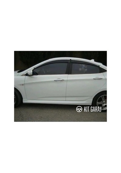 Kit Garaj Hyundai Accent Blue 2011-2018 Boyasız Plastik Marşpiyel Takımı