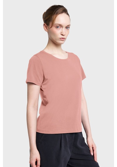 Lescon Kadın Kısa Kollu T-shirt 26y-2127 Pembe