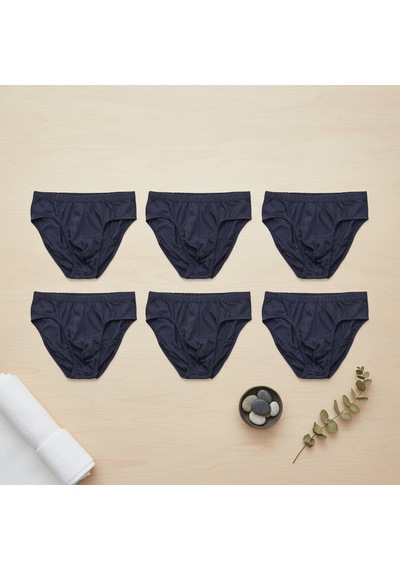 Bonbon Erkek 6'lı Paket Lacivert Renk Slip Bb2785