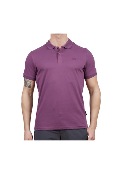 Alpinist Stratus Erkek Polo T-shirt 600303 Mürdüm Mürdüm