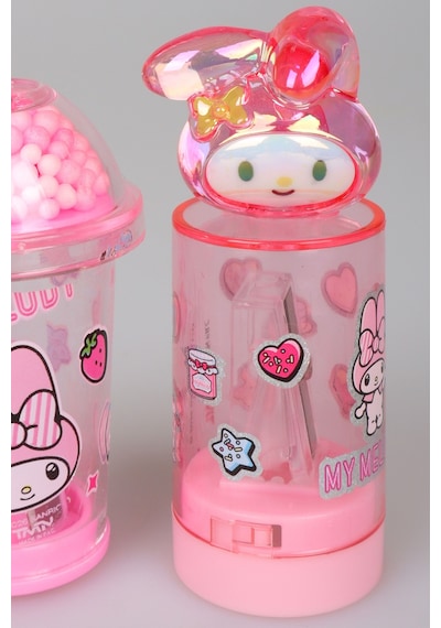 X Dekomus Lisanslı My Melody My Mug Boncuklu Ve 3d Figürlü Tek Bıçaklı Kalemtraş Seti