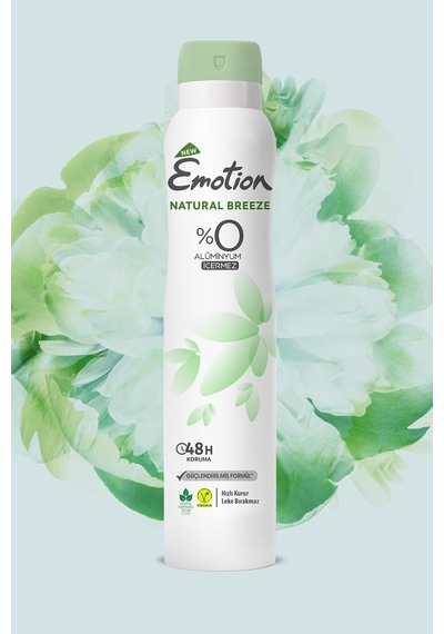 Tr Natural Breeze Kadın Alüminyumsuz Vegan Deodorant 3x200 Ml Hızlı Kurur, Leke Bırakmaz