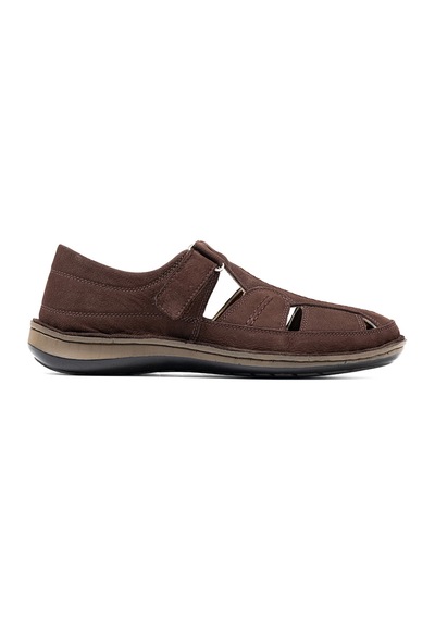 Sneaker Erkek Og-146 John May 924 Kahve Havlu Nubuk Kahverengi