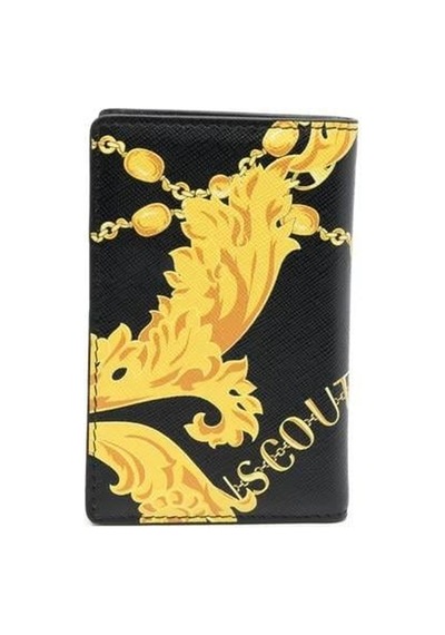 Versace Jeans Couture Deri Kartlık Cüzdan 75ya5pb5 Zp357 G89 Siyah