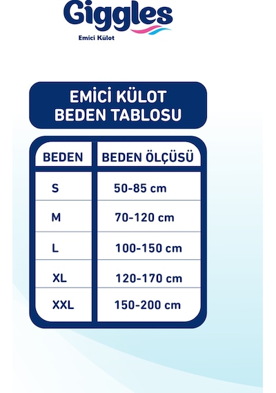 Yetişkin Emici Külot Bez Ekstra Large Xl 30'lu 1 Paket 30 Adet