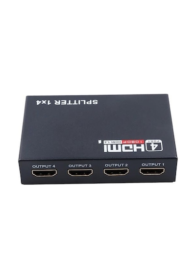Primex Px 5004 1080P 2K 4K Uhd 4 Port Hdmı Splitter Adaptörlü