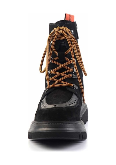 Bambi Black Hakiki Deri Erkek Bot & Bootie Hd1777061902 Black