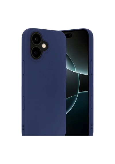 Apple Uyumlu iPhone 17 Uyumlu Nano İçi Kadife Silikon - Lacivert